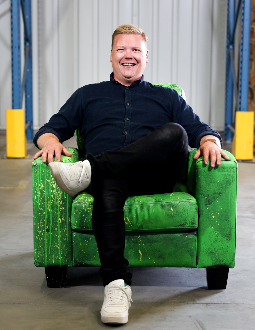MK-Illumination Designstudio Cover Johan Nilsson Regionchef Väst på MK Produktion.