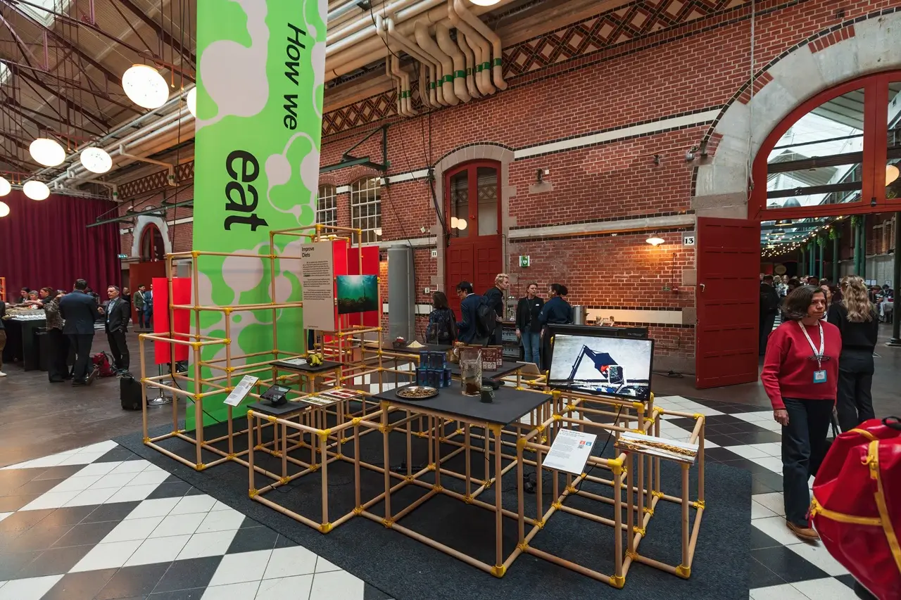 Utställningsmonter på impact week.