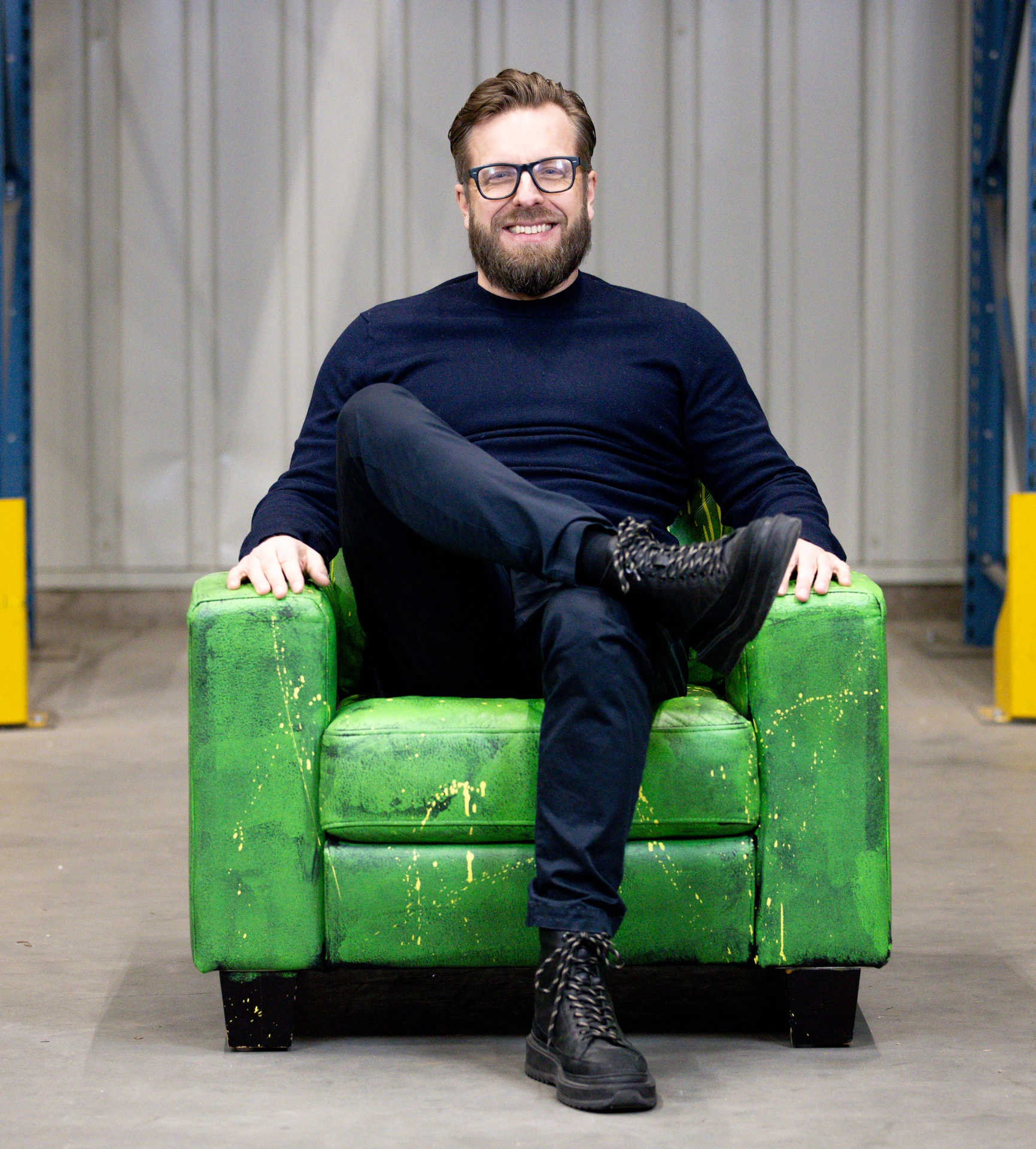Eric Malmberg affärsutvecklare och projektledare på MK Produktion